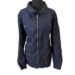 Tommy Hilfiger Navy Blue Field Jacket | Women's XL